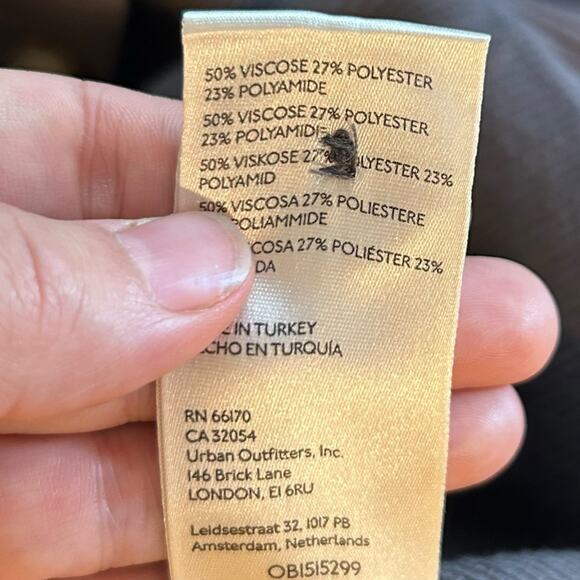 Free People Oakleigh Vest Womens Sz Large Charcoal Gray V Neck Raw Hem Oversize - Picture 15 of 16